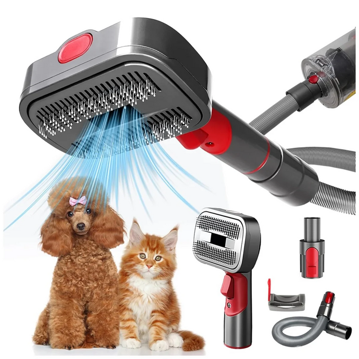 A13I Pet Dog Grooming Kit for Dyson Vacuum V7 V8 V10 V11 V12 V15,Dog Grooming Brush Attachment,Dog Hair Groomer Tools